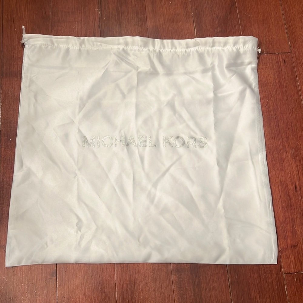 Michael Kors silk dust bag like new never used